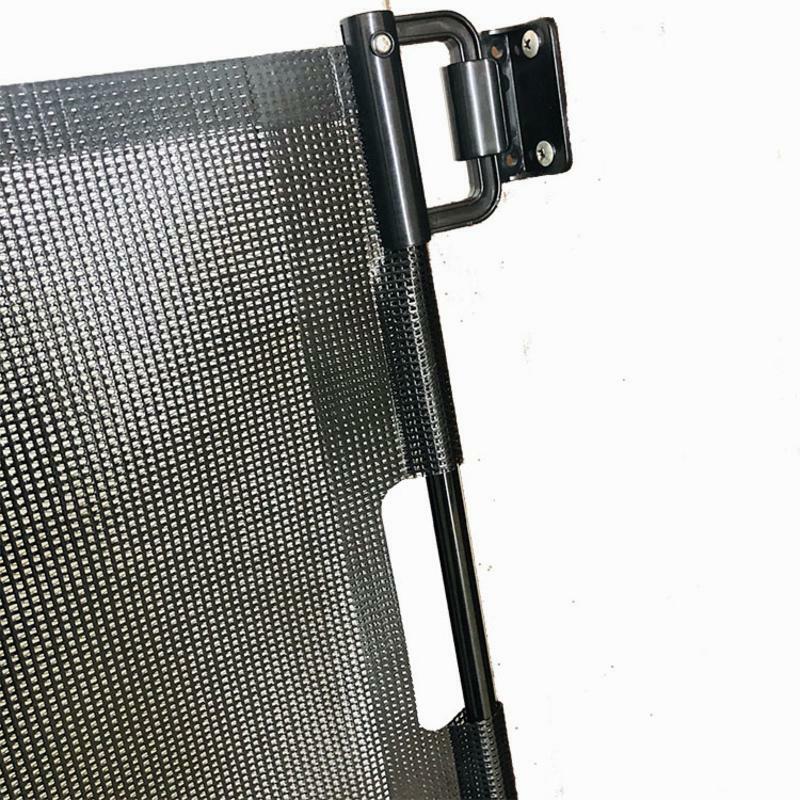 Security Fence Indoor And Outdoor Retractable Gate Child Pet Mesh Safety Door Safe And Durable Baby Protection Doors