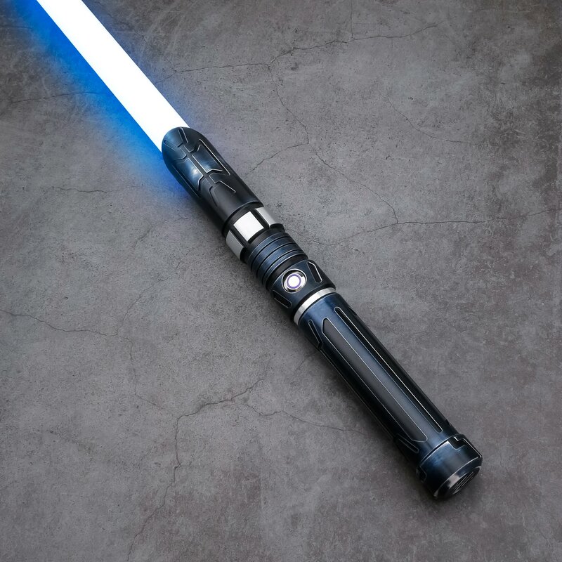 CrucQSAtextures-Sabre laser NEO PIXEL, balançoire lisse RVB, 12 couleurs, sabre Jedi, épée Bl84, jouet Shoous, cosplay laser