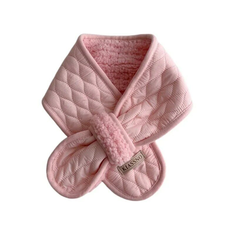 Bufandas cálidas invierno a prueba viento para niños y niñas, cubierta y gruesa para cuello, bufanda para