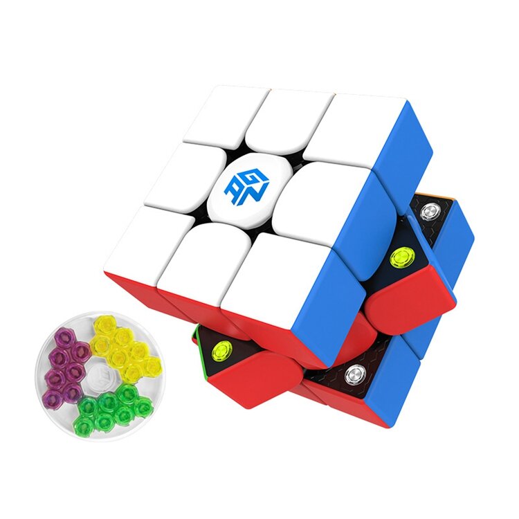 Cube de Vitesse Magnétique UV de Qualité Supérieure, Puzzle Magique pour Enfant