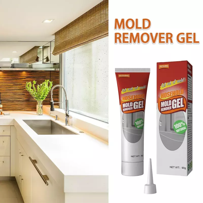 90/20g Household Mold Remover Gel Multipurpose Mildew Repellent Chemical Furniture Ceramic Tile Pool Bathroom Kitchen Wall Floor