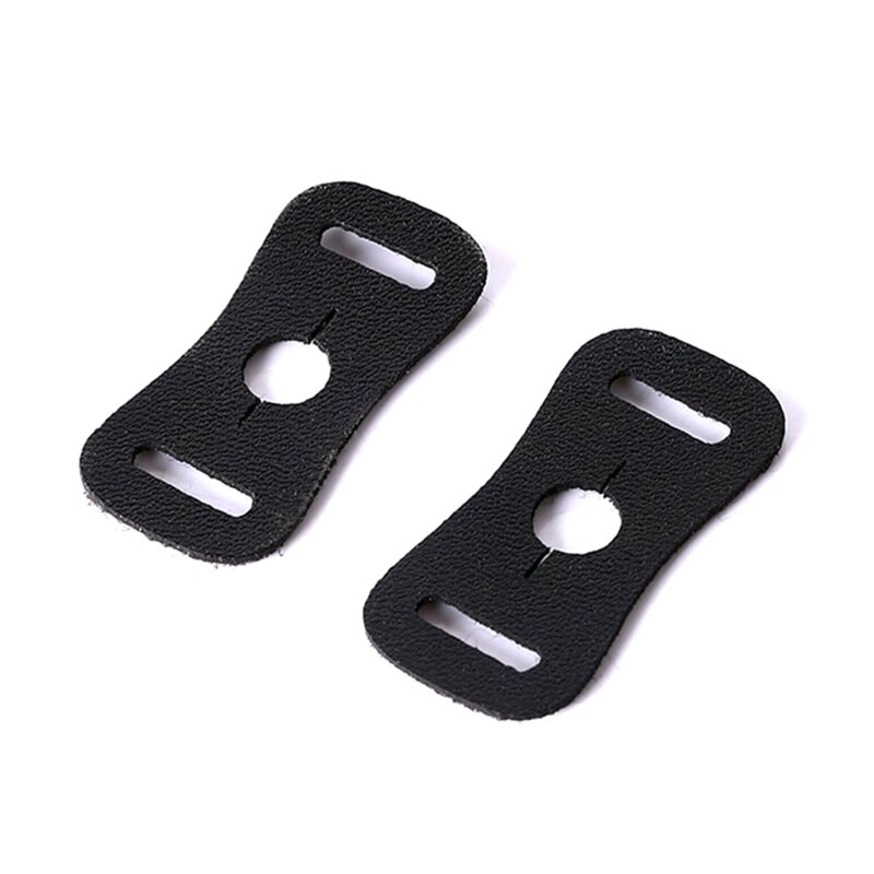 1 Pair PU Leather Camera Body Protector Cover Pads Strap for Triangle Split Rin
