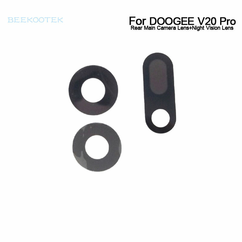 Nowy oryginalny DOOGEE V20 Pro tylny obiektyw główna kamera kamera noktowizyjna szklana soczewka etui akcesoria do smartfona DOOGEE V20pro