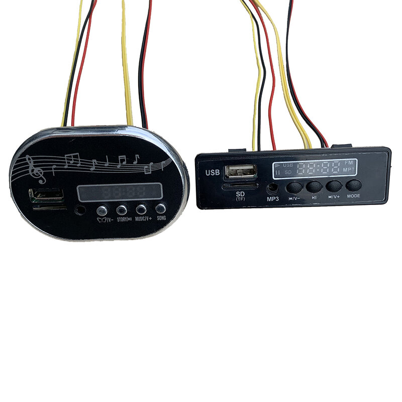 ตัวควบคุม Master รถยนต์ไฟฟ้าสำหรับเด็ก12V เครื่องเล่นเพลงแรงดันไฟฟ้าจอแสดงผลการเล่าเรื่อง USB MP3อะไหล่