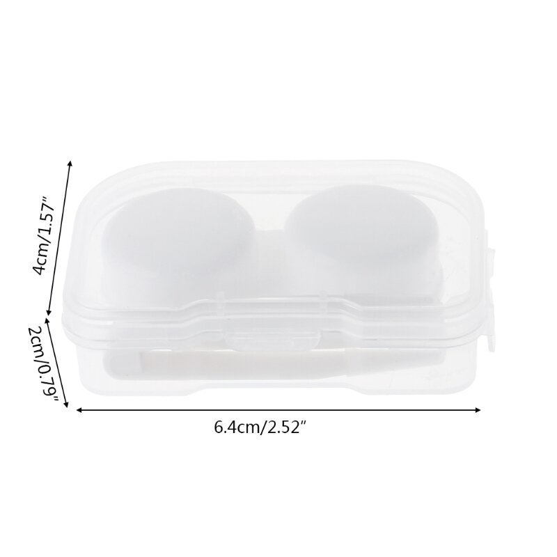 Random Color Contact Lens Case Candy Color Contact Lenses Case for Eyes Contacts Travel Holder Lens Container