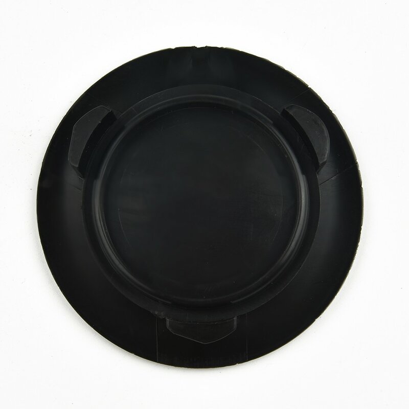 Payung hitam 2 inci, payung penstabil Set steker plastik luar ruangan, cincin lubang taman, topi hitam
