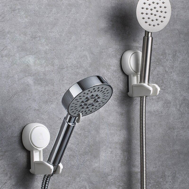 Soporte ducha baño impermeable, Base ventosa, ajuste ángulo, cabezal móvil, soporte ducha giratorio, sin envío