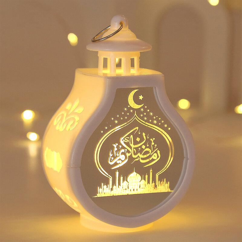 ラマダン装飾電池式ランタン、月スターランプ、eid mubarak、光の装飾、イスラムのイスラム教徒のパーティーの装飾
