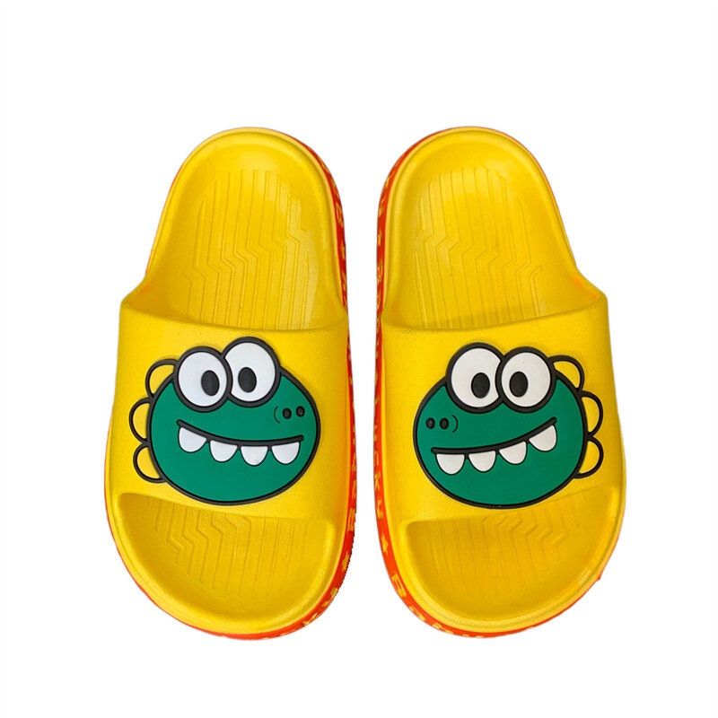 Summer Boys Slipper Cute Fruit Soft Sole Slippers For Boys Toddler Kids Flip Flops Shoes Non-slip House Slippers