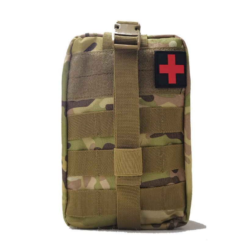 Outdoor Tactical Medical Bag Emergency First Aid Molle Accessories Bag Duable Waist Pack Airsoft Sport Hunting Pouch