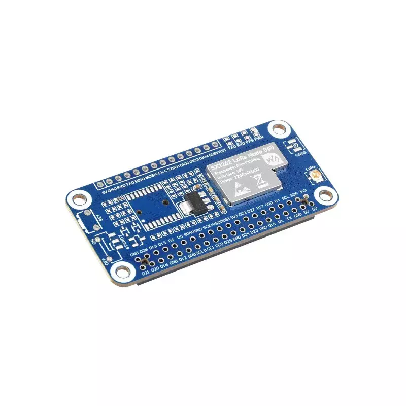 SX1262 LoRaWAN Node Module GNSS HAT Expansion Board for Raspberry Pi with Magnetic CB Antenna