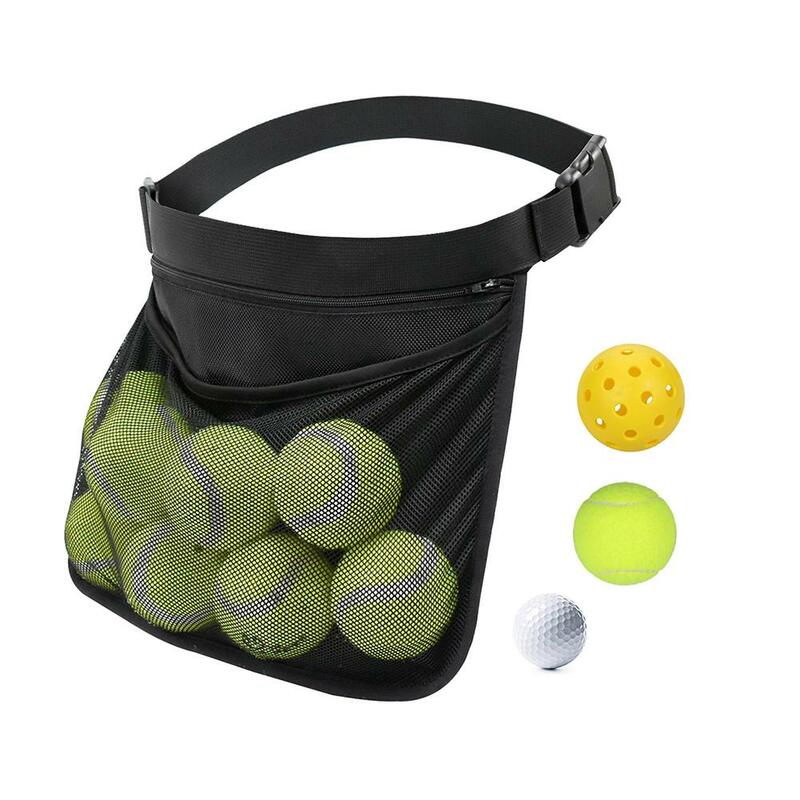 Pickleball-soporte para pelota de tenis, bolsa de malla para almacenamiento, accesorio deportivo para mujeres, hombres, adolescentes, atletas, envío directo