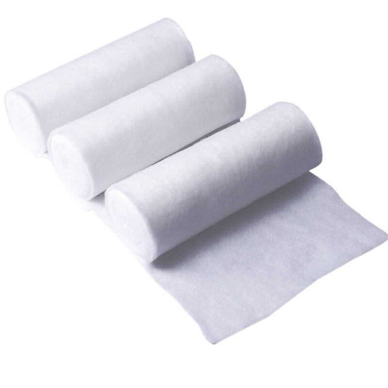 10/15Rolls Medical Cotton Gypsum Liner Orthopedic Cast Padding Gypsum Liner For POP Plaster Bandage Orthopedic Fixation