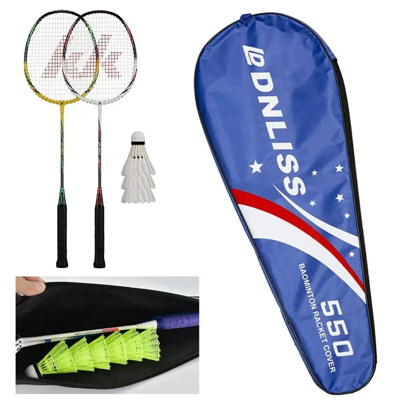 Bolsa gruesa Oxford para raqueta de bádminton, bolsa protectora, cubierta protectora para raqueta de bádminton, almacenamiento de tenis