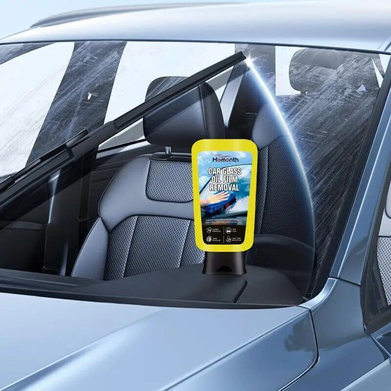 Масло для стекла, средство для моментальной глубокой очистки автомобильных окон, безопасное и простое в использовании многофункциональное средство для очистки автомобильной пленки на лобовое стекло