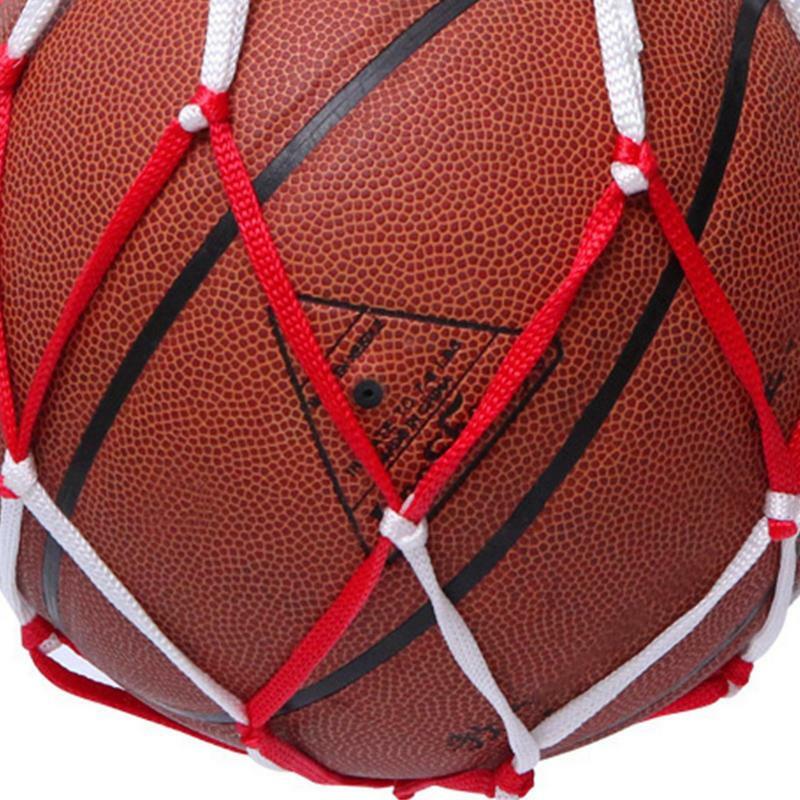 1PC Basketball Net Bag Single Ball Bag Mesh Storage Bag Outdoor Sports Weaving Equipment Single Ball Mesh Bag For Football Net
