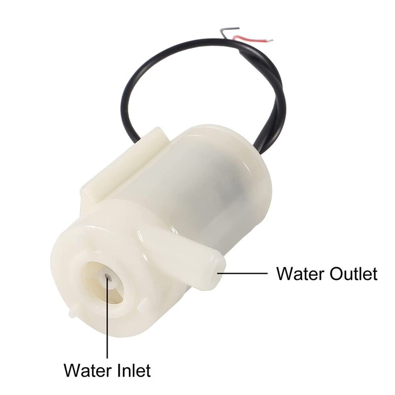 Mini Micro bomba de água submersível, aquário, lagoa, aquário, fonte USB, baixo ruído, motor sem escova, DC 3-5V