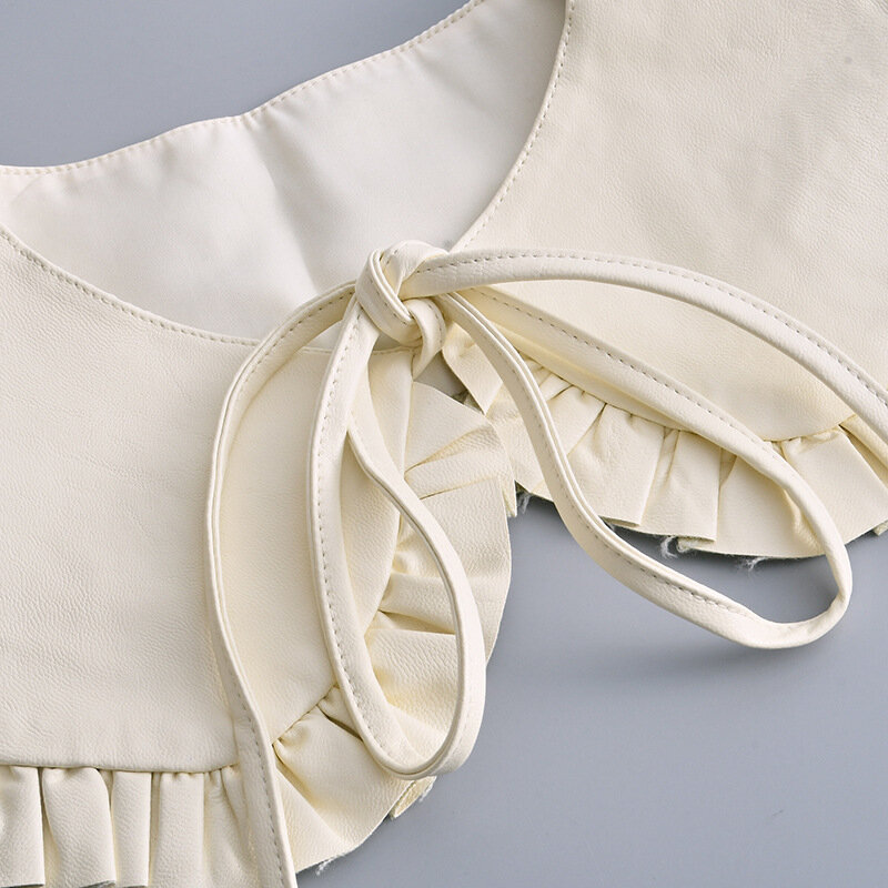 Camicia da donna collari staccabili Bowknots colletto finto camicetta spalline sciarpa da donna accessori per colletto falso