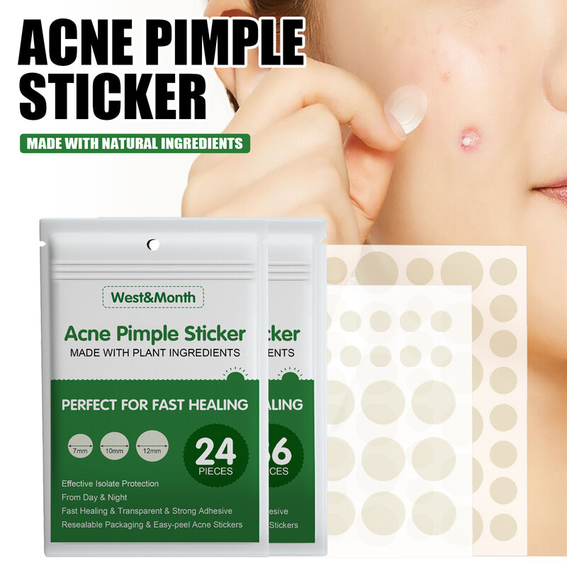 Patch per la rimozione dell'acne copertura invisibile strumenti per macchie dell'acne correttore per il trucco di bellezza adesivi Anti brufoli impermeabili facili da staccare