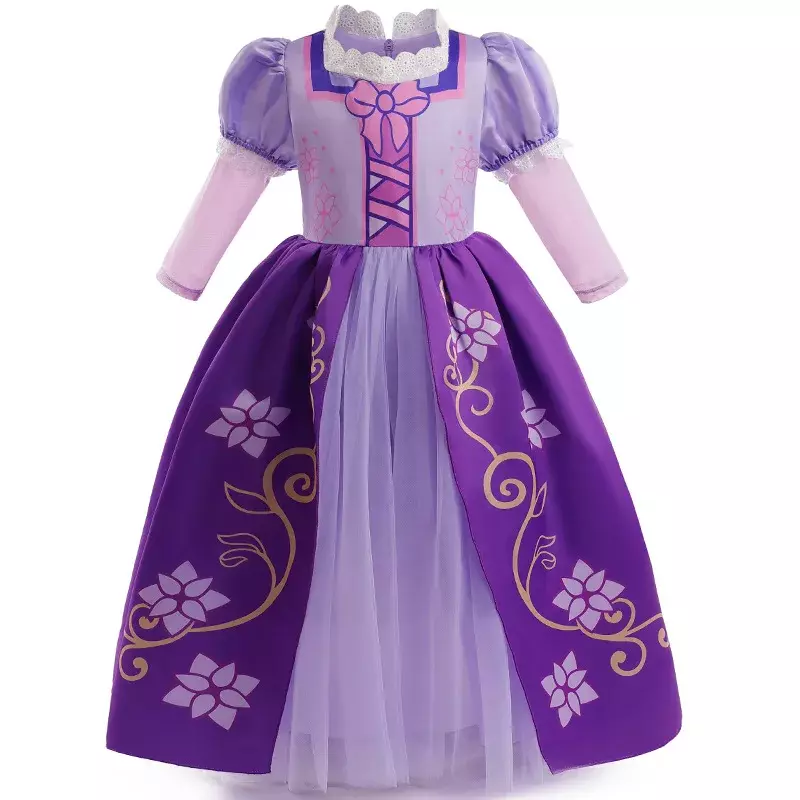 Asza Cosplay dla dziewczynek kostium księżniczki sukienka Wish Vestidos dla dzieci karnawałowy prezent na Boże Narodzenie Cosplay suknia dla malucha