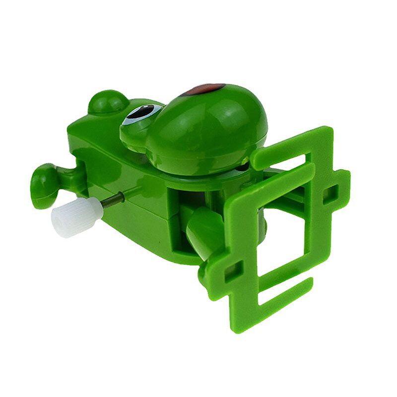 1pcs Frog Handstand Walking Clockwork Toy Wind Up Toys Child Interactive Playing Toy For Kid Party Favors