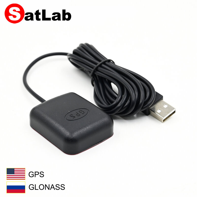 Receptor de modo dual Android Pad USB GPS GLONASS equipado con antena USB GNSS neo-m8n para Android TV BOX, Windows sin controlador