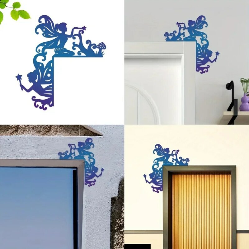 Cifbuy-カラフルなgrepウォールステッカー、鉄工芸品、室内装飾、ドアコーナー、装飾、ハング