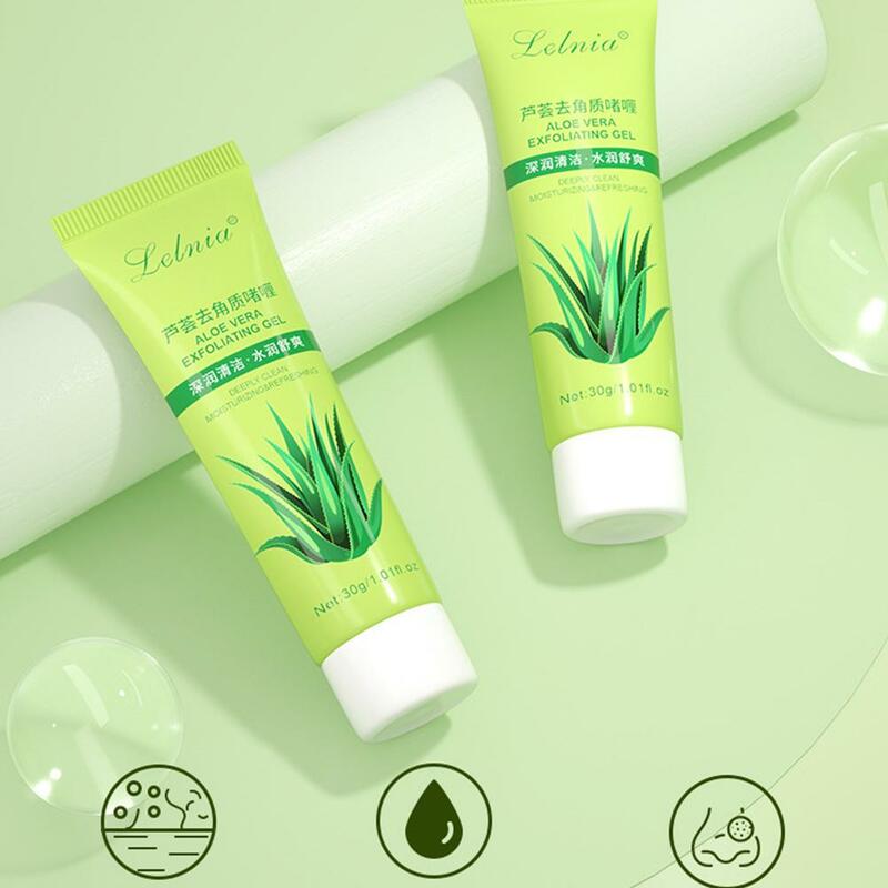 Aloe Vera Peeling Gel Peeling White ning feuchtigkeit spendende Sonnenschutz Reparatur Emulgone Hautpflege verbessern Mitesser Schönheits produkte