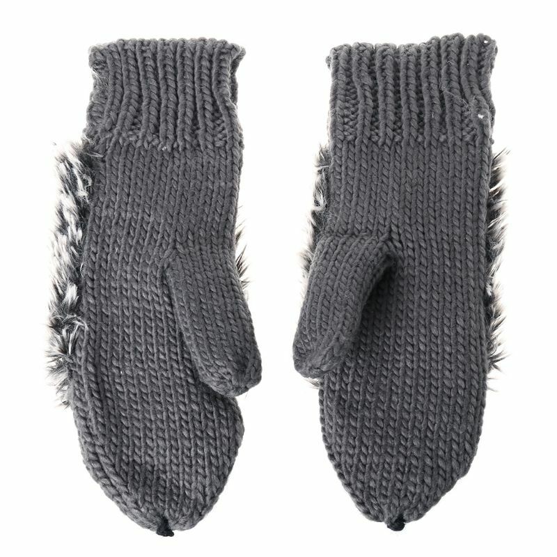 Gants hérisson pour femmes, 1 paire, mitaines thermiques coupe-vent en tricot Aniaml pour l'hiver