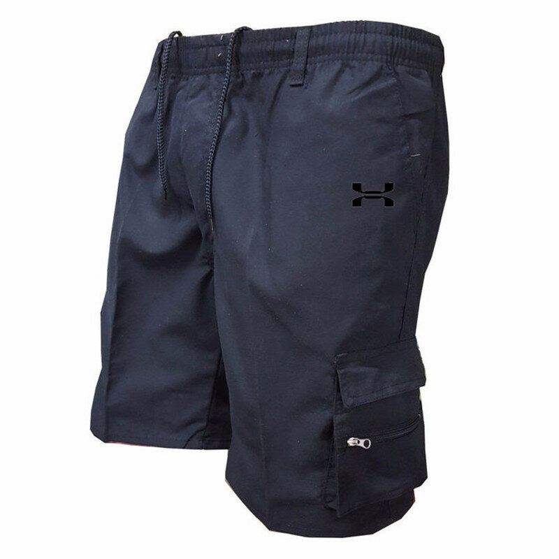 Men's Spring New Outdoor Zipper Shorts Pocket Zipper Work Pants