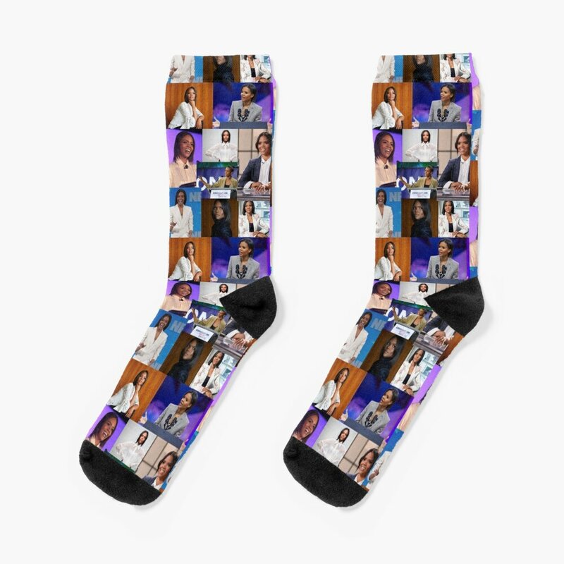 Candace Owens Socken Kawaii mit Print Hockey Socken Mann Frauen