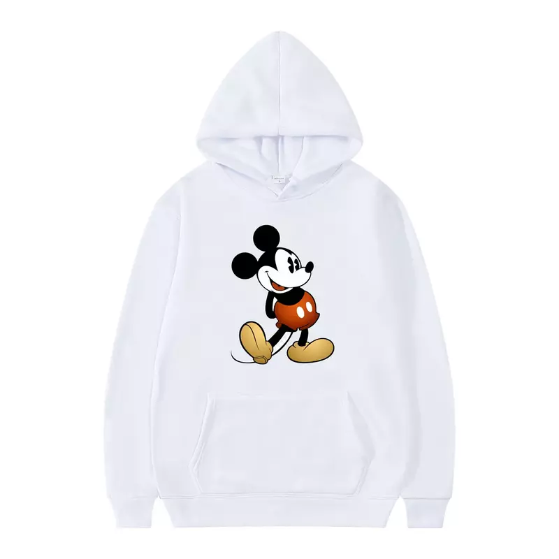 Disney-Sudadera con capucha de Mickey Mouse para hombre y mujer, suéter con estampado de Mickey Mouse, Tops de Anime, jersey de sección para parejas, gran oferta, novedad