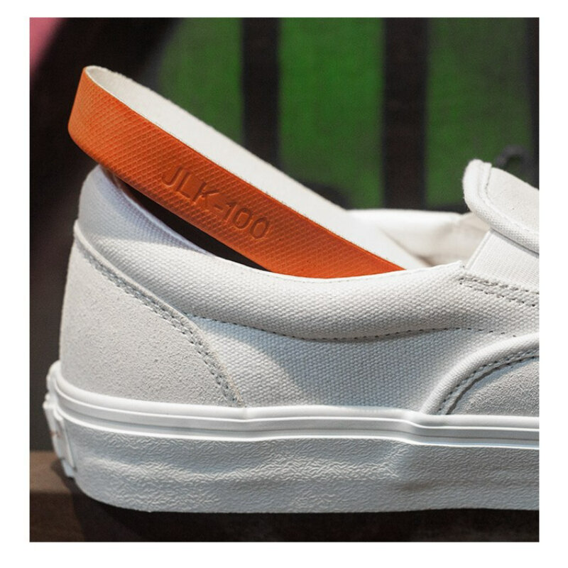 Joiints الأبيض الانزلاق على أحذية للجنسين الراحة ارتداء حذاء كاجوال من جلد الغزال بيع