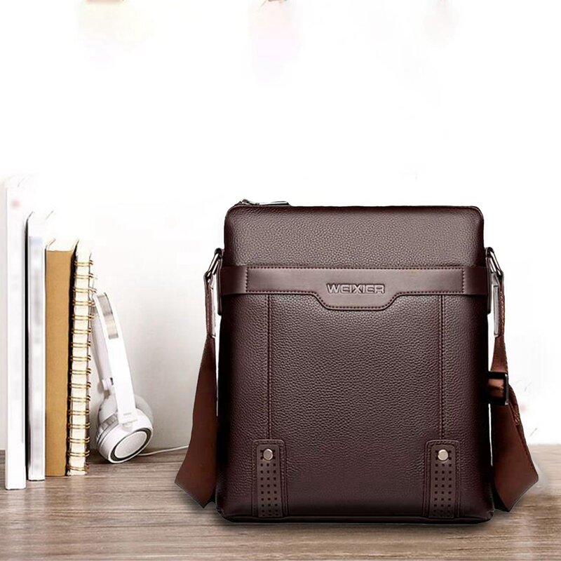 Men Messenger Bags Pu Leather Shoulder Crossbody Bag Men Handbag Male Small Bags Briefcase