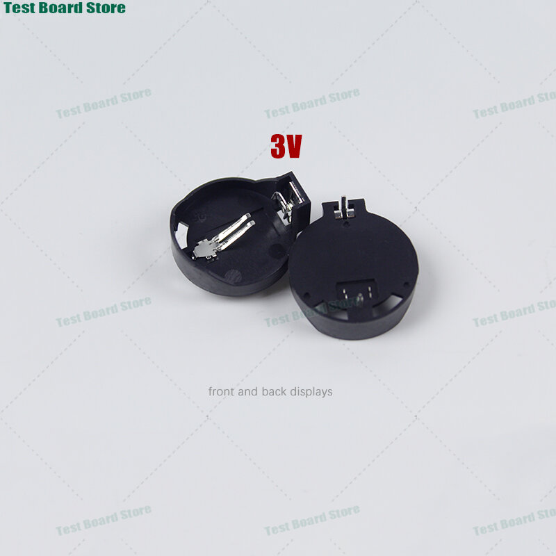 1 piece CR2032 button coin battery holder 2P3V welded CR2032 coin battery socket housing 2032 coin battery box
