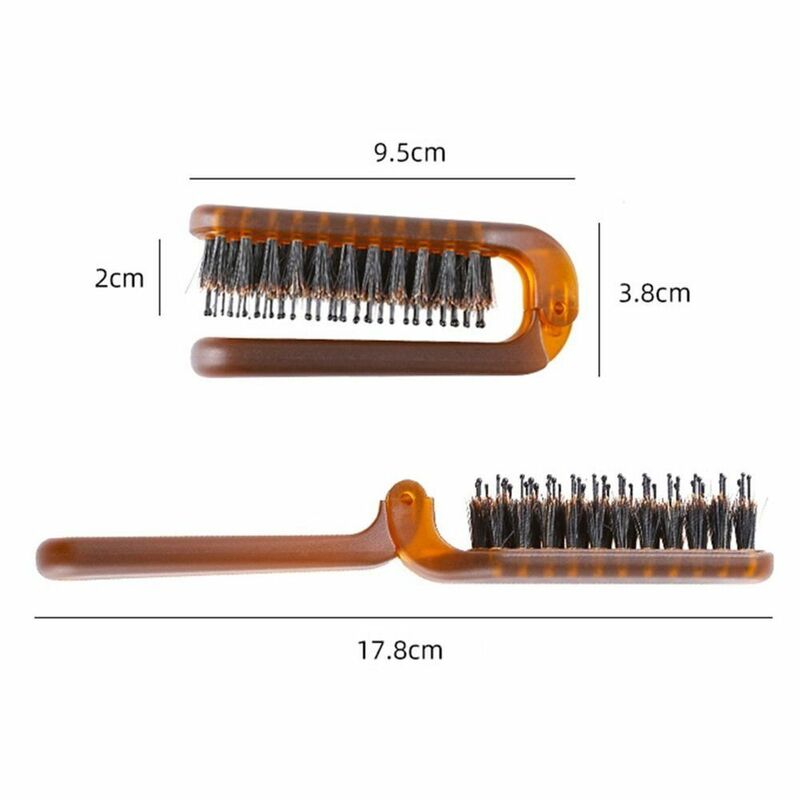 Foldable Folding Comb Useful Comfortable Plastic Hairdressing Tools Hair Salon Portable Hair Cutting