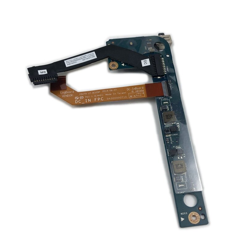 Nowy oryginalny ZAU70 LS-B336P dla DELL Latitude 13 7350 E7350 USB listwa zasilająca z kablem 0JTJJW JTJJW