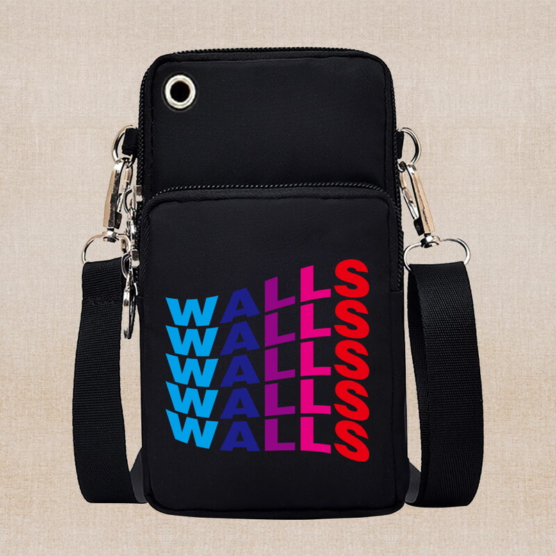 Универсальная женская сумка для Samsung, чехол-бумажник с рисунком стен, спортивная сумка на плечо, сумка для Samsung galaxy A51 A20