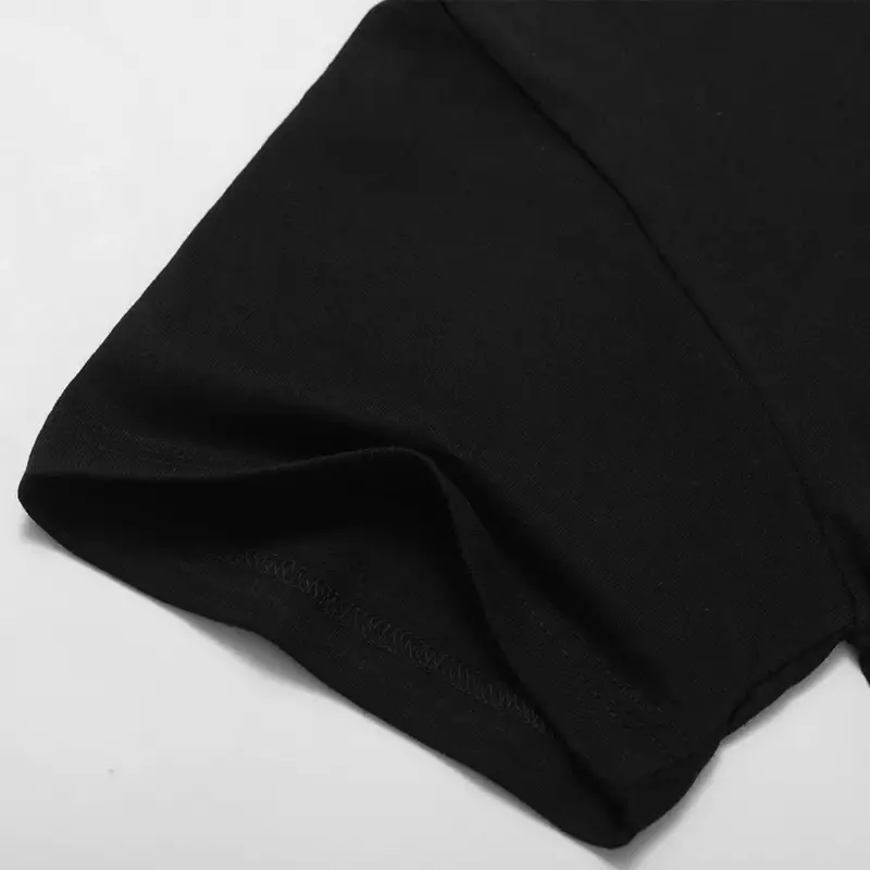 تي شيرت غير رسمي كبير الحجم للرجال ، وشم الآس البستوني ، أسود برأس أساسي ، ملابس الشارع الجرافيكية ، تيشيرتات مذهلة ، بلون أسود