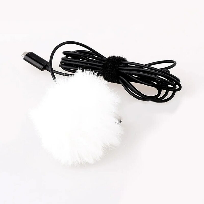 Microphone Wind Muffs  Outdoor Microphone Furry Windscreen Muff For 5-10mm Microphone  Electric Instrument Parts