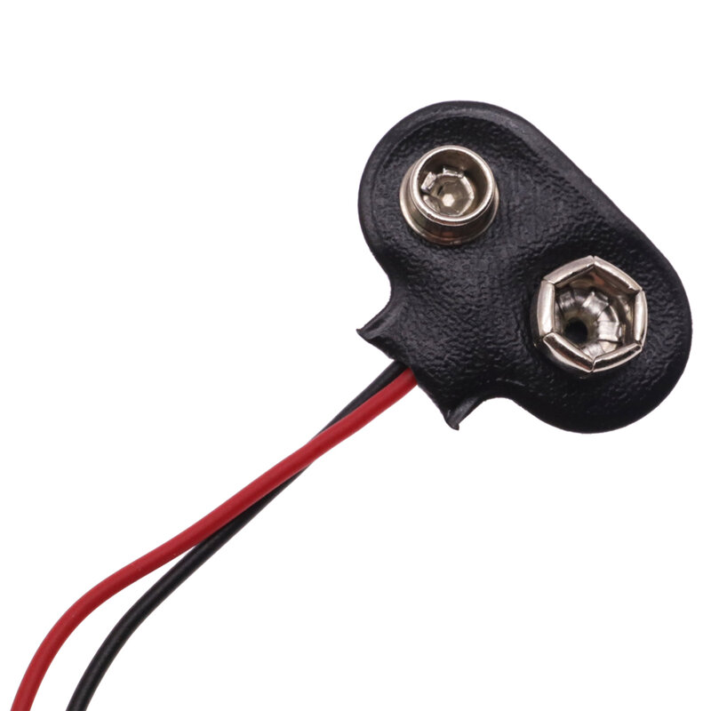 Cable de alimentación de batería para Arduino Uno r3 Mega2560, 1/5/10 piezas, 9V CC, Clip de enchufe, Conector de barril, tipo T DIY
