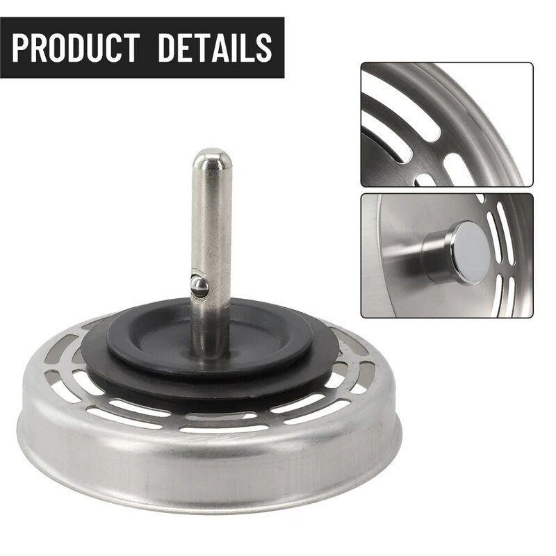 Drain Waste Plug Upgrade Your Sink with For Blanco Replacement Kitchen Sink Strainer Waste Plug and Basin Drain Filter