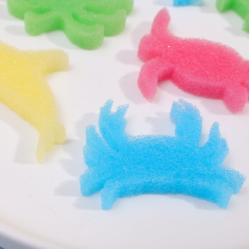 12pcs/set Creative Soaking Water Expands To Large Sponge Capsule Toys Dinosaur Sea Animal Shape Kids Bath Swimming Puzzle Toys