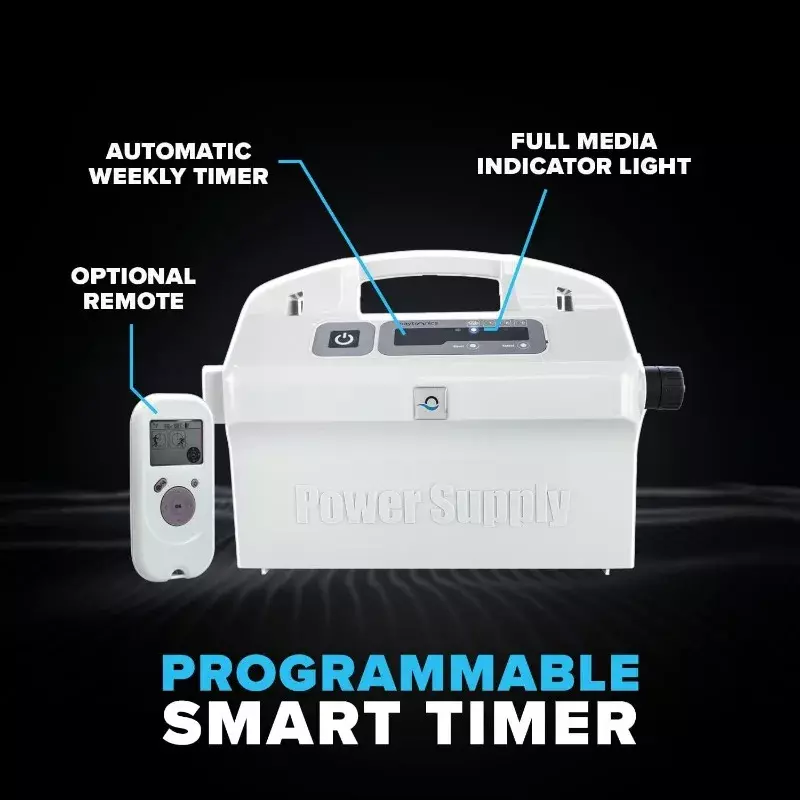 Dolphin Premier Robotic Pool Cleaner (Modell 2024) mit Multimedia, übergroßem Blatts ack, Standard-und Ultra feinfilter-Wochen timer