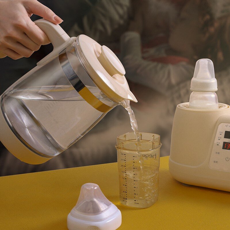 حليب الأطفال شاكر التلقائي تخمير الحليب الدافئ ثلاثة في واحد درجة حرارة ثابتة غلاية الماء الساخن 45 درجة الحليب ضبط artiight