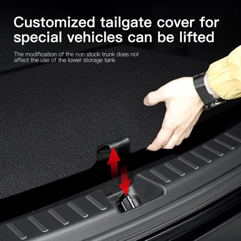 Kofferraum brems schutz für Tesla Modell y Auto Hecks toß stangen schutz Schutz Anti-Kratz-Abdeckung Modell y Autozubehör