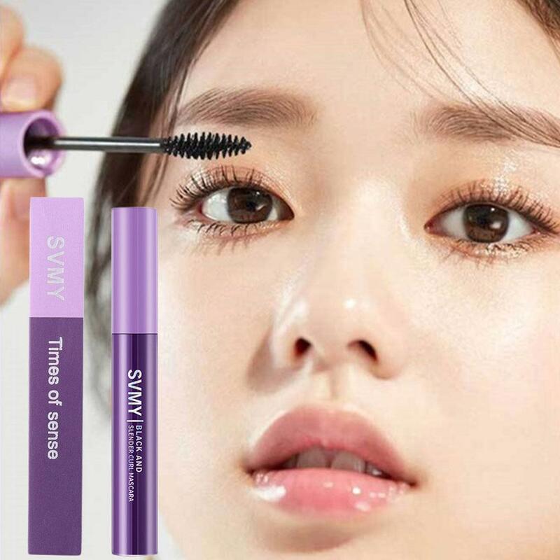 Mascara Thick Slender Curly Waterproof and Sweatproof 24h Lasting Effect Without Smudge Mascara Makeup Tools  N5B8