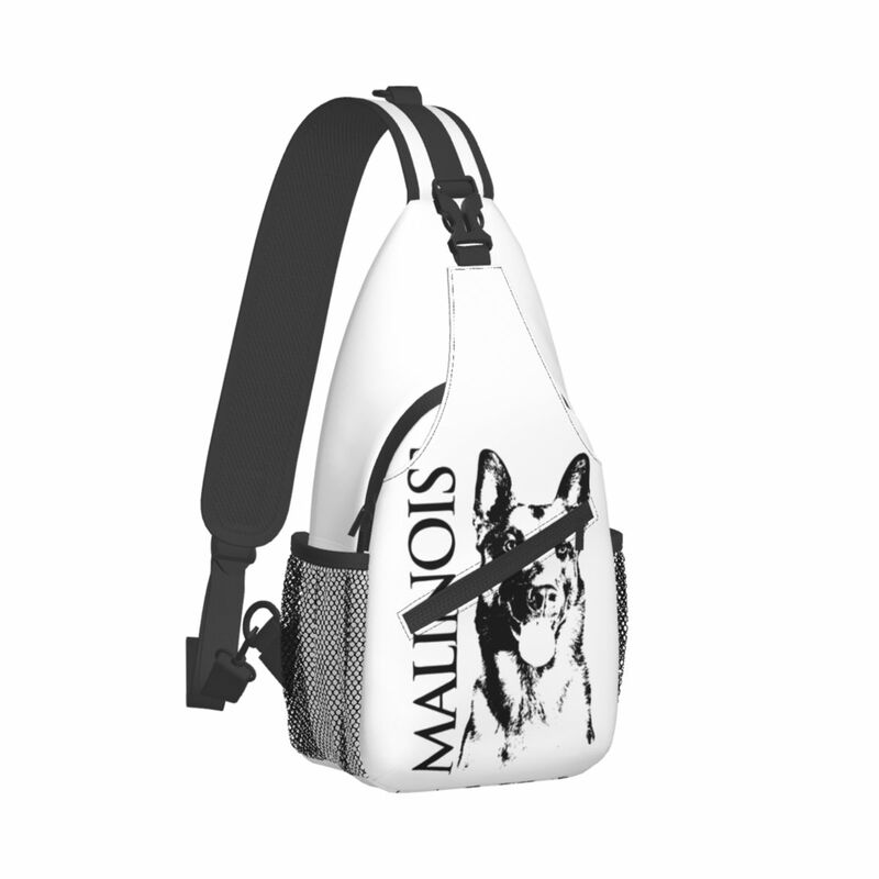 Malinois Dog Belgian Shepherd Mechelaar Sling Bag Chest Crossbody Shoulder Backpack Outdoor Hiking Daypacks Casual School Bags