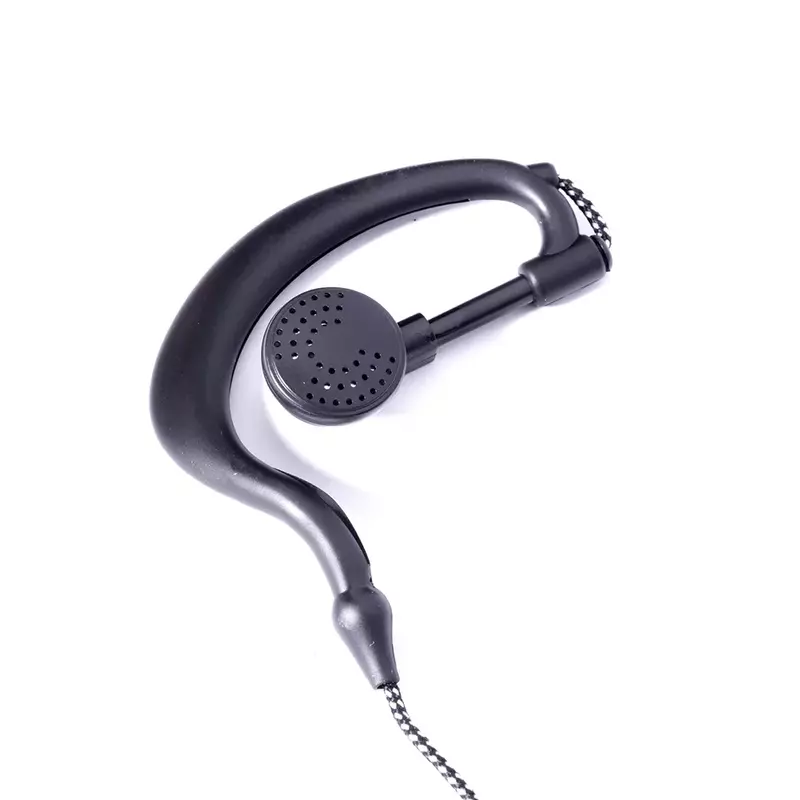 Microphone de casque à 2 broches de haute qualité pour écouteurs Radio bidirectionnel, talkie-walkie de sécurité portable