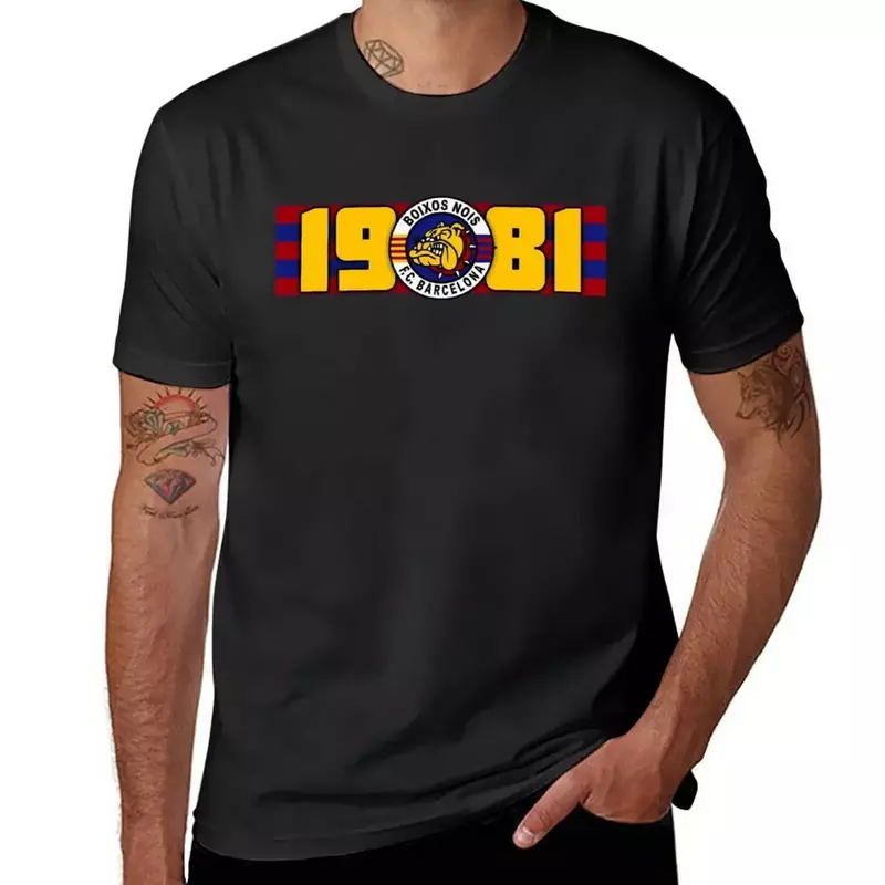 Boixos nois 애니메이션 무지 티셔츠, 카와이 의류, 남성 의류